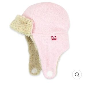 Zutano Baby Furry Fleece Trapper Hat
